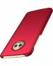 A ACCESSORIES KART Motorola G4 Plus Red Polycarbonate Superior Grip Back Cover