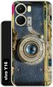 Case Club Gold Silicon Grip Case Back Cover For Vivo Y16