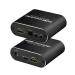 Microware HDMI Audio Splitter and Optical Toslink SPDIF 3.5mm Stereo HDMI Adapter for Television, Charging Adapter