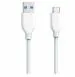 MVTECH Type-C Charger Cable For Samsung Galaxy USB Cable Original Like Type-C Cable (2.1 Amp, 1 Meter/3.2 Feet, White