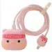 RUPELIK (20W Apple Charger Case Pink Fitting) Cartoon 3D Design Protective Case Cover for 20W / 18W iPhone USB-C Power Adapter Charger, Cute Cartoon Lightning Data Cable Case Cover for iPhone Charger Designer Case Cover