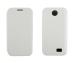 Armor White Leather Flip Cover Case For Htc Desire 310 Phone