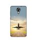 Casotec Airplane Design Printed Silicon Soft TPU Back Case Cover for Micromax Canvas Xpress 2 E313
