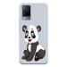 Mobiera Cute Panda Design Printed Back Cover Case For Vivo V21