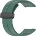RUPELIK (20mm Silicone Megnatic Lock Strap Green) Strap for Samsung 20mm, Noise ColorFit Brio, Suunto 3/5, Noise ColorFit Qube Oxy, ColorFit Qube 02, Amazfit GTS,GTS 2,GTS 2 Mini,GTS 2E,GTS 3, Noise Icon Buzz Smartwatch Strap (20MM)