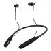 FPX Melody 20 Hours Playtime with Deep Bass Neckband Headphone Bluetooth without Mic Headset (Black, In the Ear)