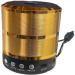 J.P.GOLD 887 Wireless Bluetooth Speaker Portable Mini Metallic subwoofer Support in HiFi Sound, Mobile & MP3, Laptop. (Gold)