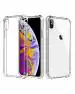 GADGETRONICS iPhone Xs Max Transparent Thermoplastic Polyurethane Shock Proof and Flexible Mobile Back Cover