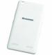 Imbi White Plastic Back Panel For Lenovo A6000
