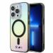 CG MOBILE SAS BMW iPhone 15 Pro Max Case [Official Licensed] M Collection Mag-Safe Compatible with A Printed Logo | Protective Case/Cover Designed for iPhone 15 Pro Max (6.7-Inch) - Iridescent