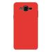 MobiEra Samsung Galaxy J7 2015 Plain Red Design Plastic Hard Case Cover