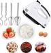 Fitzu White 7 Speed Electric Beater, Hand Mixer, Hand Blender 260 W