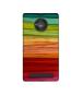 Casotec Colorful Thread Design Printed Silicon Soft TPU Back Case Cover for Micromax YU Yuphoria