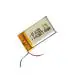 KP Original Battery 411525 3.7v 400mah Rechargeable Battery for Smart Watch/Bluetooth Headset/Speaker (with Back Sticker)