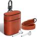 EXCLESIOR Apple Airpod 2, Apple Airpod 1 Brown Schockproof, Anti-Scratch, Wireless Charging Airpod Case Cover