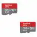 SanDisk 128GB Class 10 Ultra MicroSD UHS-I A1 COMBO 2PC niamia