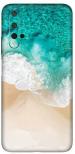 aadia Huawei Honor 20 Matte Vinyl Waves Printed Mobile Skin Sticker with Scratch Resistant Lamination