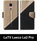 Sbms Letv Leeco Le2 Pro Black Artificial Leather Shock Proof Flip Cover