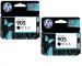 HP 905 Black Ink Cartridge -pack of 2