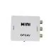 Microware Display Port DP to RCA Adapter, White