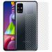 Kite Digital Samsung M51 Back Screen Protective Film Carbon Fiber Skin Transparent Screen Guard Sticker