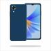 SUPER ME Oppo A17K Blue Plastic Dual Protection Back Cover