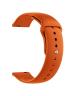 ACM Orange Silicone Compatible with Titan Talk Watch Strap