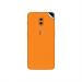 GADGETSWRAP Premium Material Skin Vinyl Decal Sticker Compatible With OnePlus 6T - Orange Matte