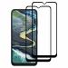 Kite Digital Nokia C20 Plus (Black) Tempered Glass Screen Protector with Edge to Edge Coverage and Easy Installation Kit (Pack of 2)
