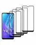 GADGETRONICS Vivo Y21t Black Tempered Glass Scratch Resistant and Anti-Fingerprint Screen Protector