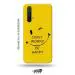 Tweakymod Printed Funny Face Yellow Back Cover for REALME X3