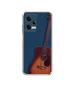 Casotec Guitar Design Printed Silicon Soft TPU Back Case Cover Redmi Note 12 5G