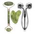 RUDRESHWAR Jade Roller & Gua Sha Tool 100% Natural Massager With 3D Massager Face Body Massager Massager