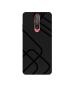 Casotec Zig-Zag Black Line Design 3D Printed Hard Back Case Cover for Poco X2 / Mi Redmi K30