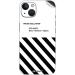 GADGETSWRAP Printed Vinyl Skin Sticker for iPhone 15 Plus - Off White Wallpaper