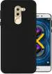 XOVO Back Cover for Honor 6X (Black, Dual Protection, Silicon, Pack of 1)