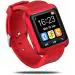 Drumstone Red U8 Sport Activity Fitness Tracker Smartwatch For Men And Women