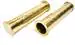BikenWear ALMOS Handle Bar Brass Grip For Royal Enfield Classic, Classic 350, Classic 500, Classic Chrome, Classic Desert Storm, Electra, Thunder Bird 350, Thunder Bird 500 (Pack of 2)