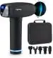Lifelong LLGM09 Gun Massager Deep Tissue Body Massage Machine For Pain Relief | 6 Specialized Heads | LED Touch Panel |3000 Stroke per min| 30 Speed Level Massager Machine For Full Body with Premium Carry Bag (1 Year Warranty, Black)