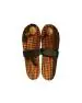 Indigenous Wooden Brown Wooden Acupressure Khadau Health Care Slippers for Men and Women