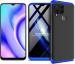 CarryWrap Front & Back Case for Realme C15 (Blue, Dual Protection, Pack of: 1)