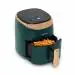 Hestia Appliances, 1200W, 4L Nutri-Wave Digital Air Fryer| Aero Smart Technology| Presets for Indian cooking | Baking Pan+Recipe Book+Manual | Dark Green