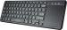 ASTRUM KW280 Black Slim Wireless Multi-device Keyboard with Touchpad