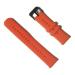 RUPELIK (Blk Steel Lock 20mm Strap Orange) Strap for Samsung Gear S2 Classic / Samsung Active / Samsung Galaxy Active 2, Amazfit Bip Lite / Amazfit Gts, Noise X-Fit 1, Evolve 2, Noise ColorFit Brio, Noise ColorFit Qube, Watch Strap (20MM)