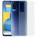 Kite Digital Vivo Y51 (2020) Back Screen Protective Film Carbon Fiber Skin Transparent Screen Guard Sticker (Pack of 2)
