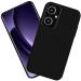 Knotyy Back Cover for Realme Narzo N61 (Black, Flexible, Silicon, Pack of: 1)