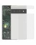 Gadgetronics Google Pixel 6 Pro Transparent Fiber Scratch Resistant Back Protective Skin Sticker