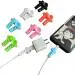 Crysendo Charging Cord Protective Cable Cover For Android & Iphone Charging Cables (Pack of 4)