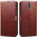 RUPELIK Motorola/ Moto G4 Plus Vintage Leather flip Case Cover| Inside TPU with Card Pockets Wallet Stand Magnetic Closure 360 Degree Complete Protection Vintage Flip Cover for Motorola/ Moto G4 Plus - Brown