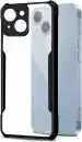 COBERTA Apple iPhone 15 Back Cover Case - Black Transparent